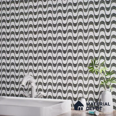 Highlighter Tiles  Tile TL 07246 Plana 6004 Sinking 1 ft x 1 ft Ceramic Matte Finish - 9 mm  | 2 mm Spacer is Mandatory (Sample)